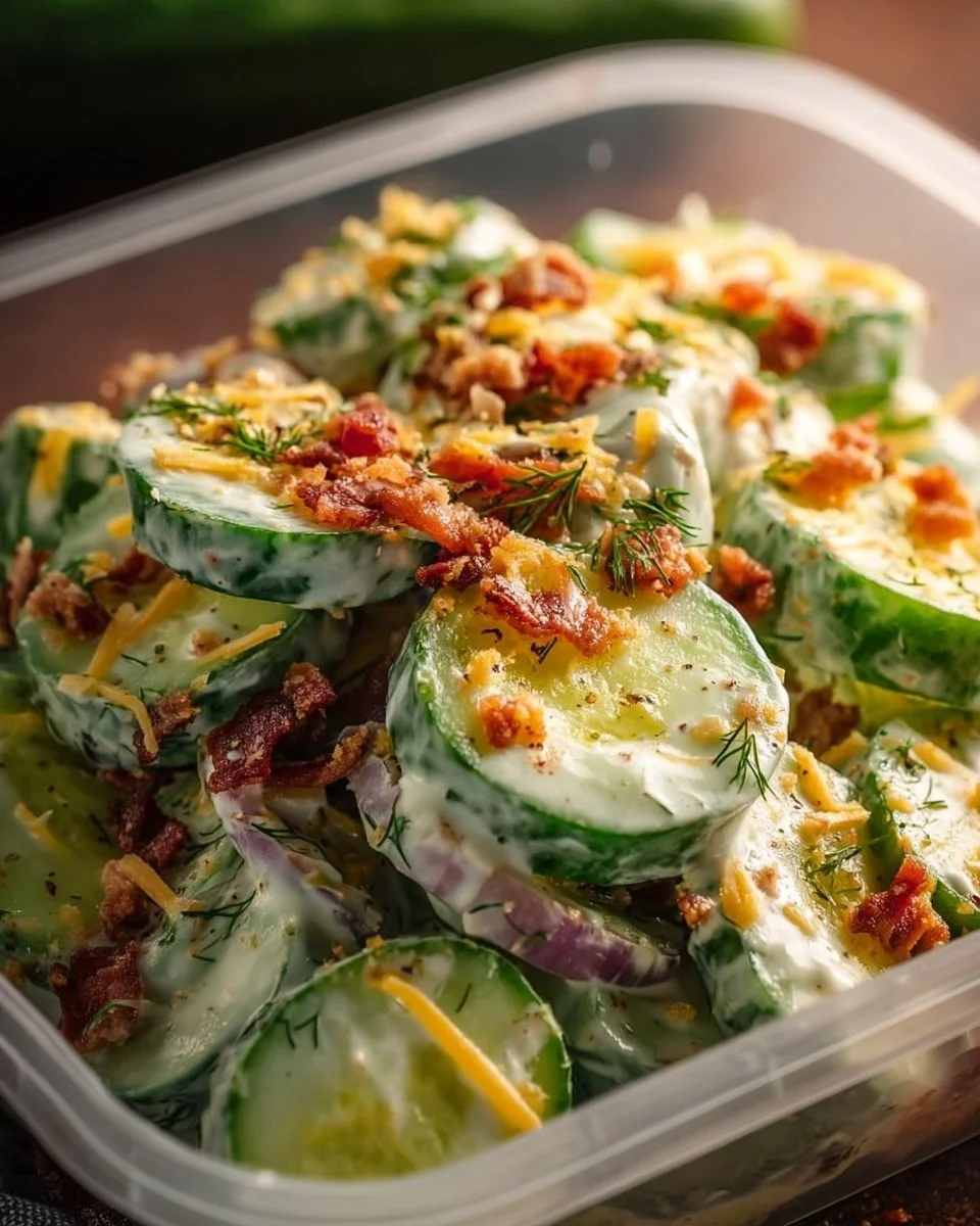 Easy Cucumber Crack Salad