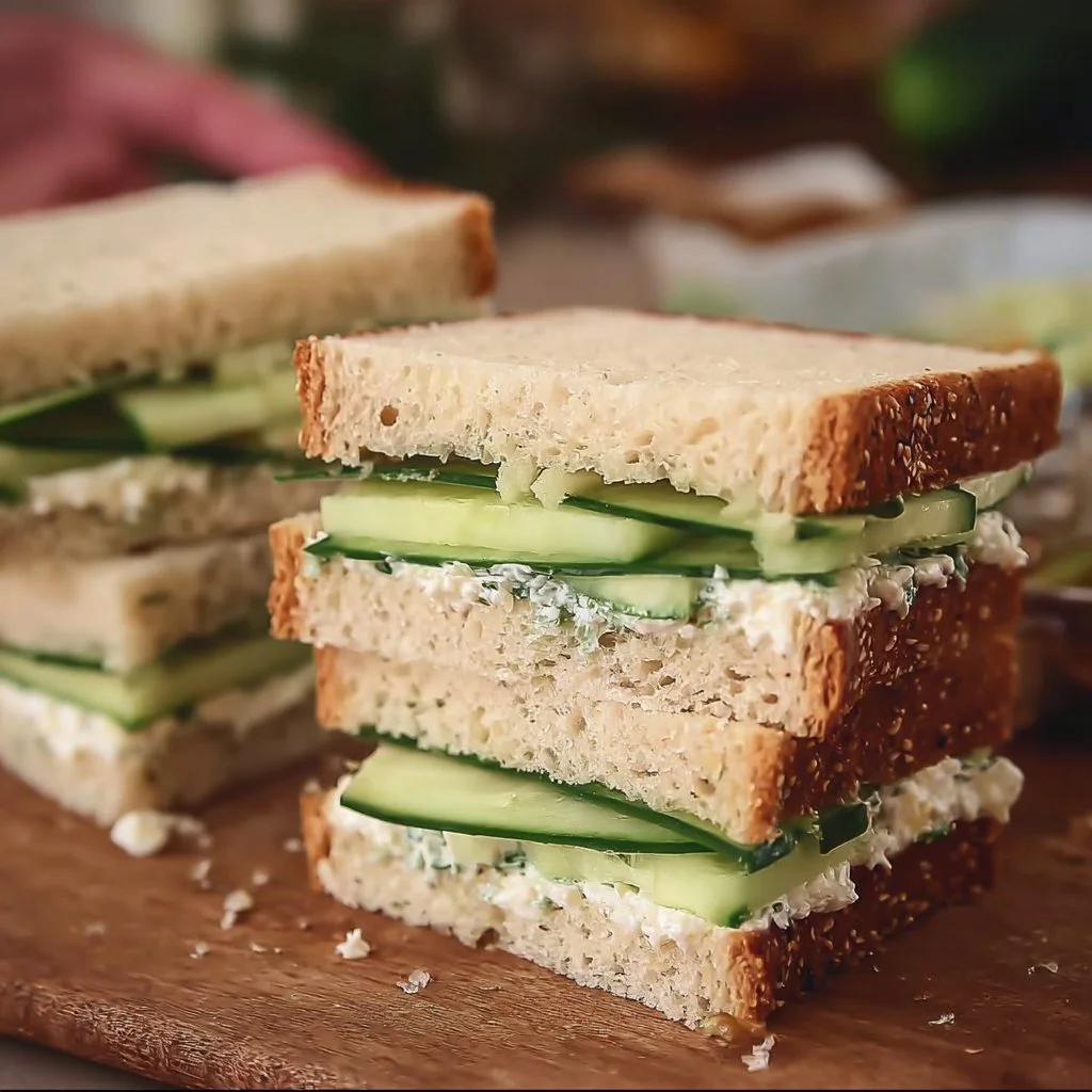 Easy Cucumber Sandwiches