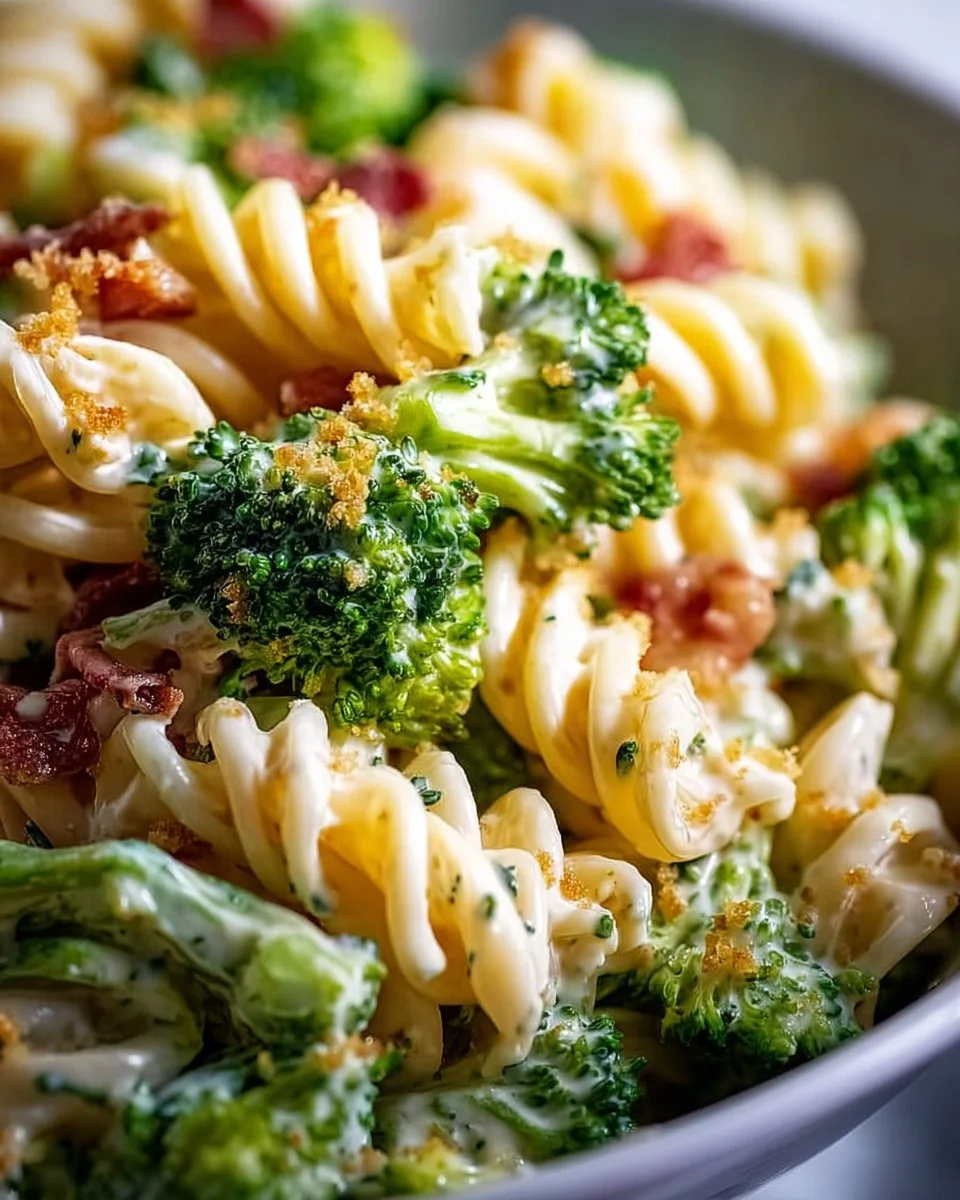 Fresh Broccoli Pasta Salad