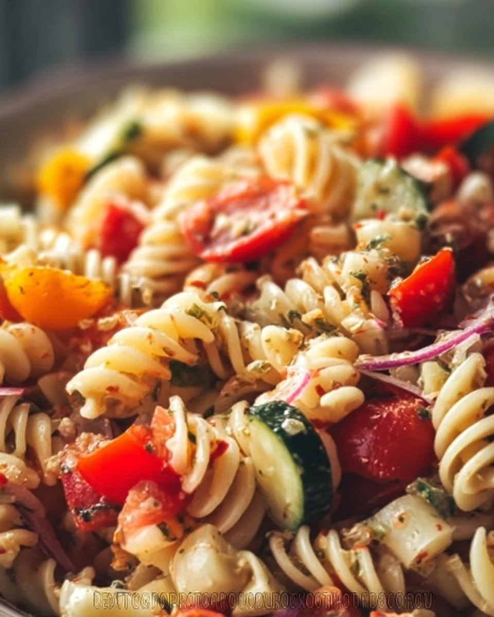 Gluten-Free Cold Italian Pasta Salad