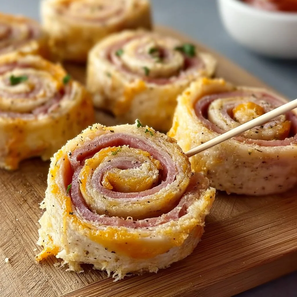 Ham and Cheese Pinwheels