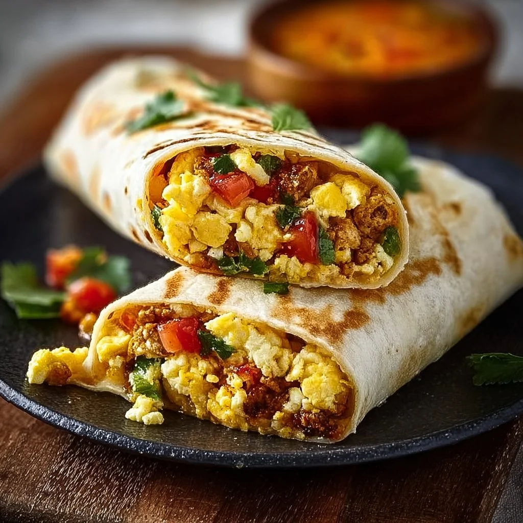 High-Protein Breakfast Burrito