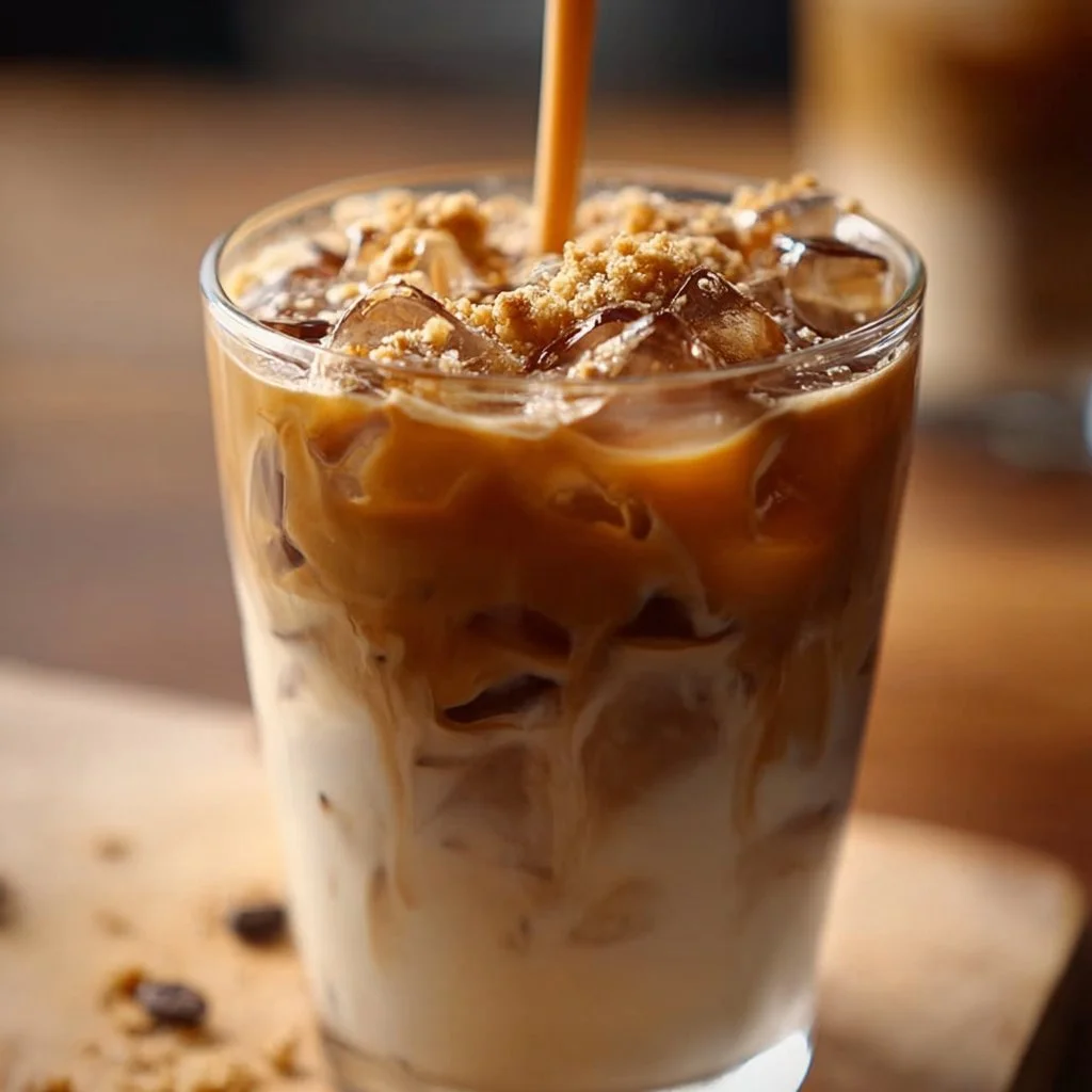 Iced Brown Sugar Oat Milk Shaken Espresso
