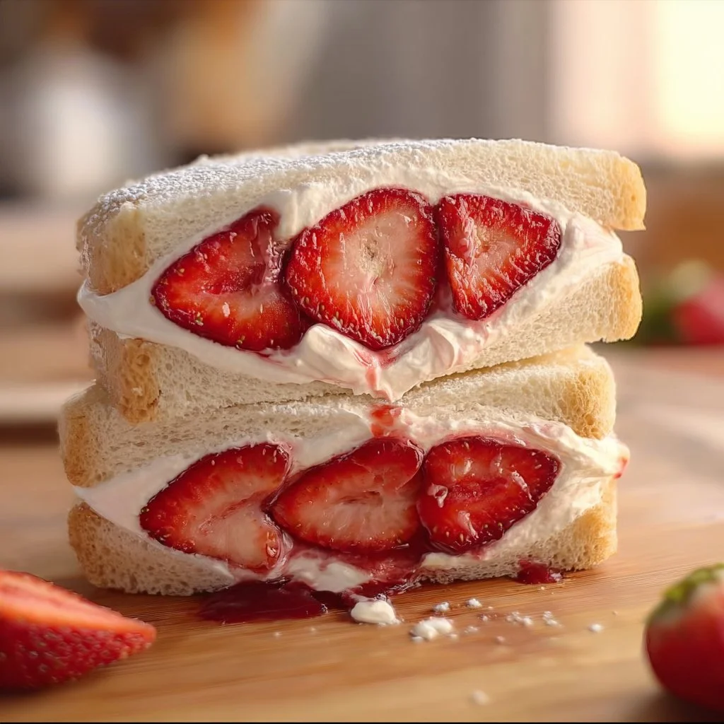 Japanese Strawberry Sandwich