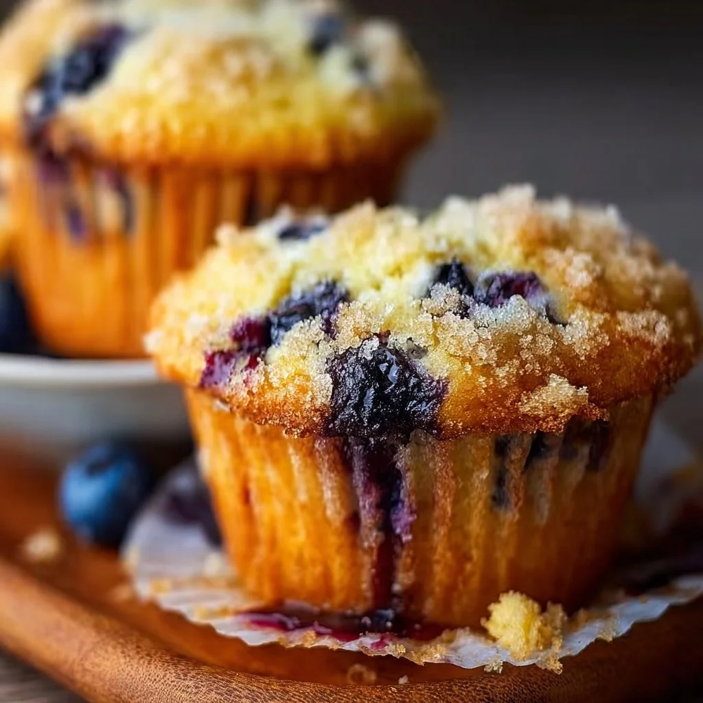Lemon Blueberry Muffins