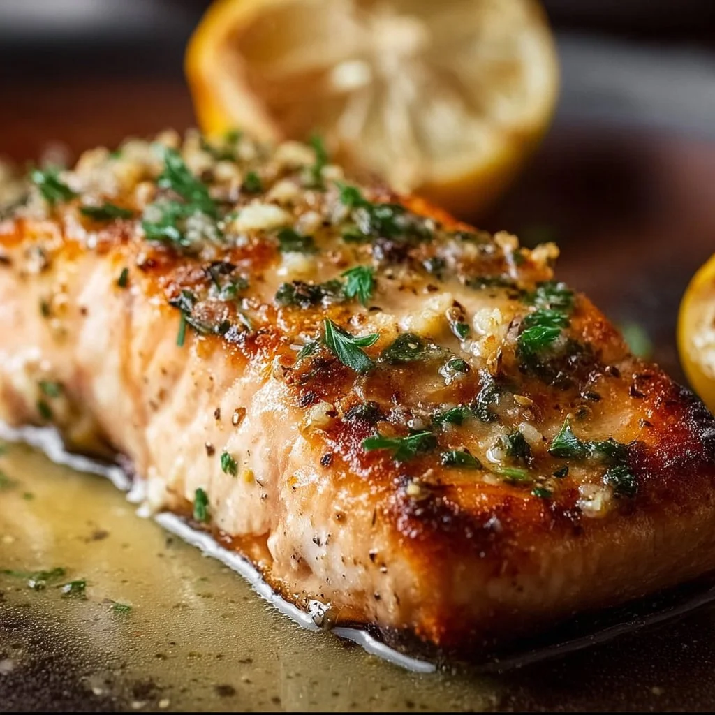 Lemon Garlic Butter Salmon
