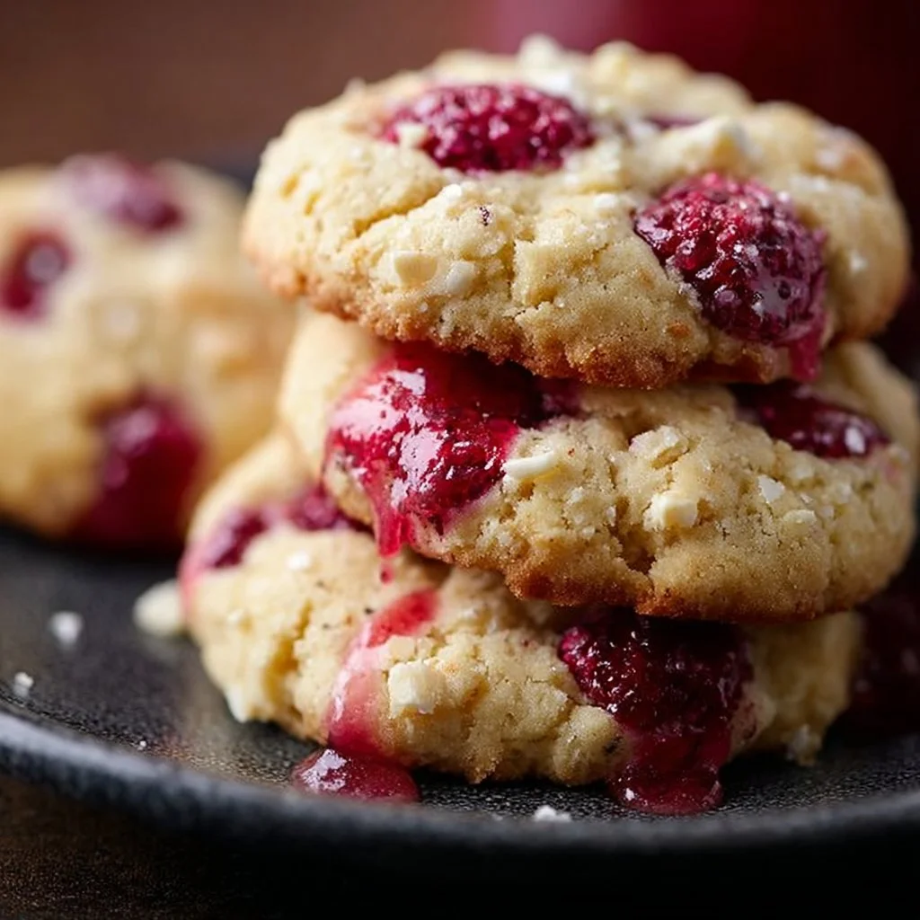 Lemon Raspberry Cookies