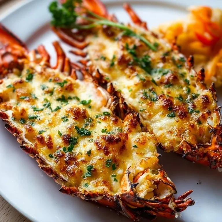 Delicious Lobster Thermidor served elegantly on a plate