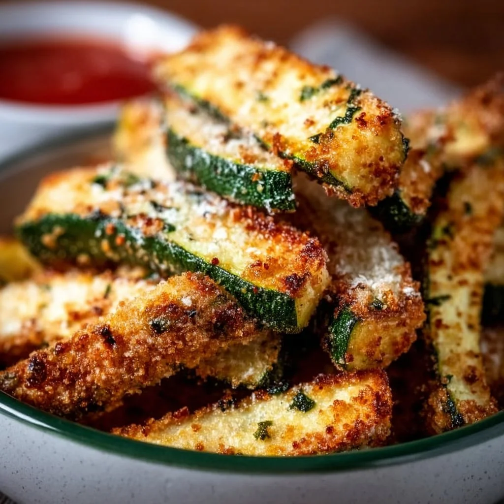 Low Calorie Air Fryer Zucchini Fries