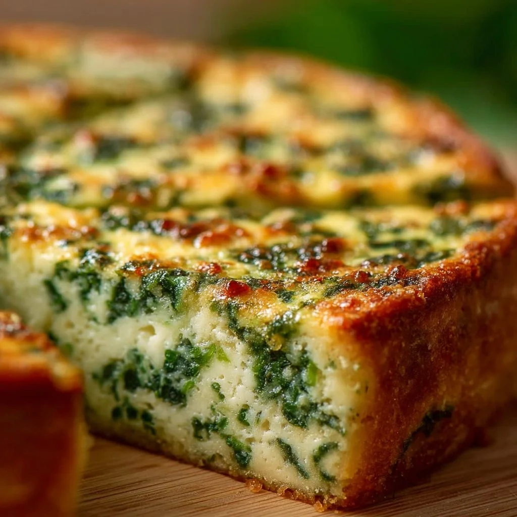 Mediterranean Spinach Cheese Feta Quiche