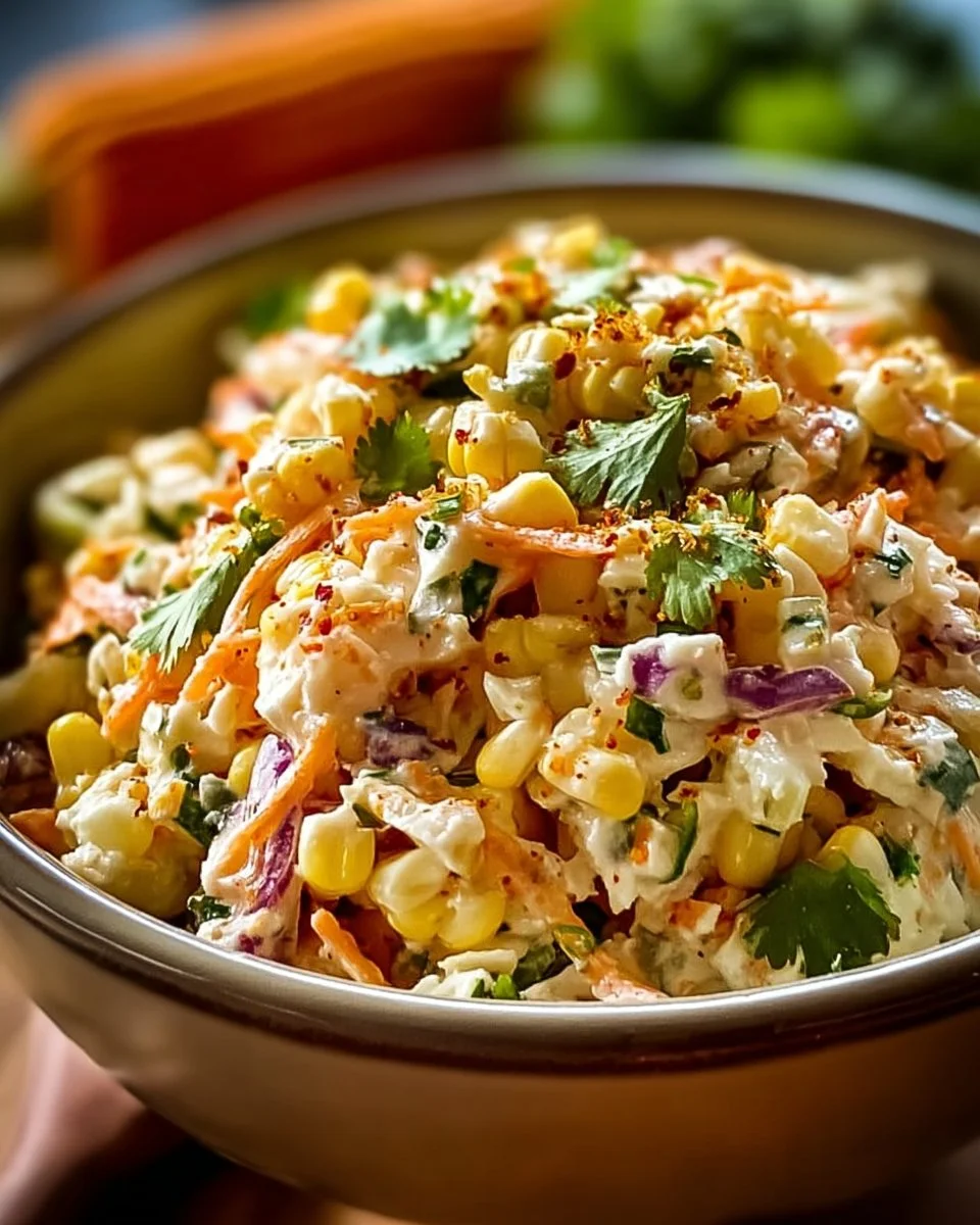 Mexican Street Corn Coleslaw
