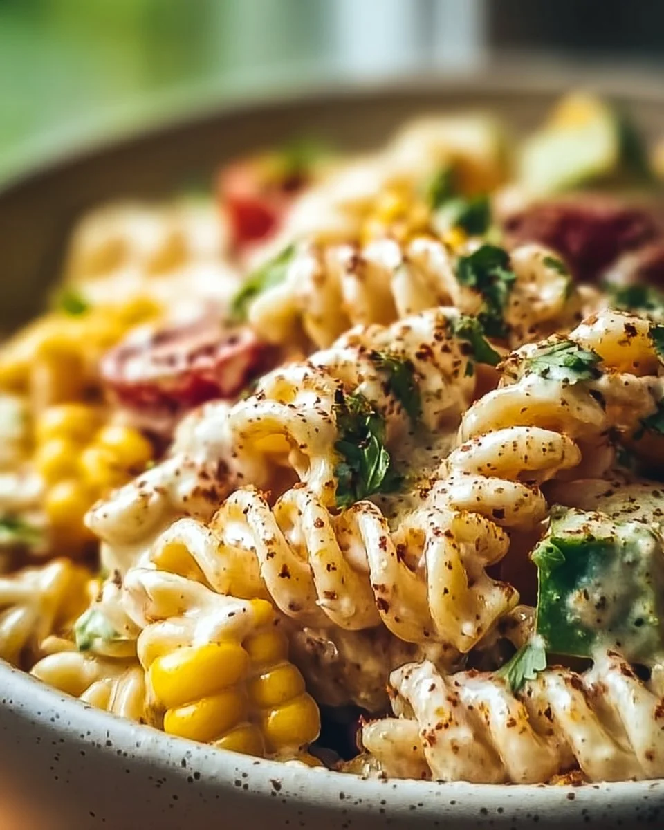 Mexican Street Corn Pasta Salad