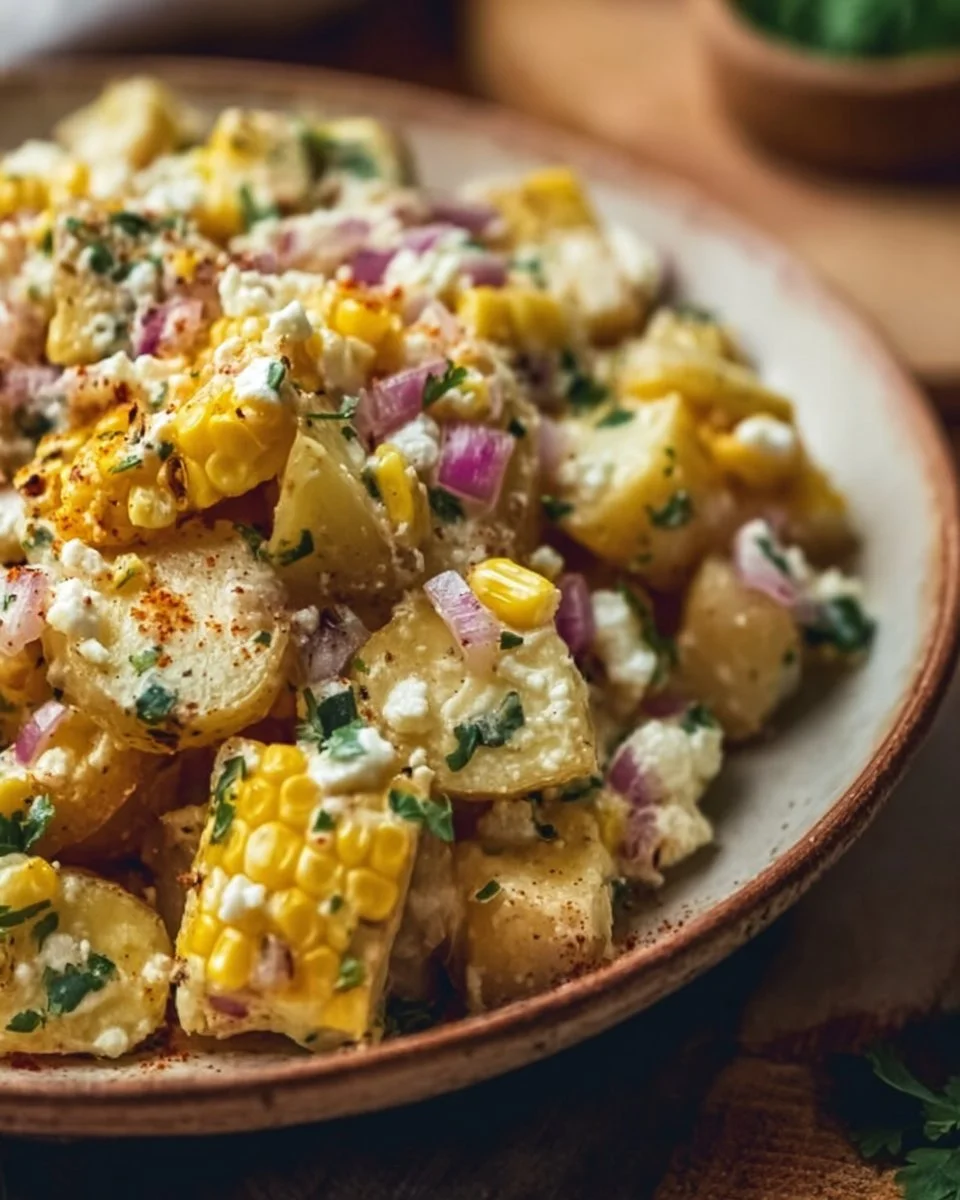 Mexican Street Corn Potato Salad