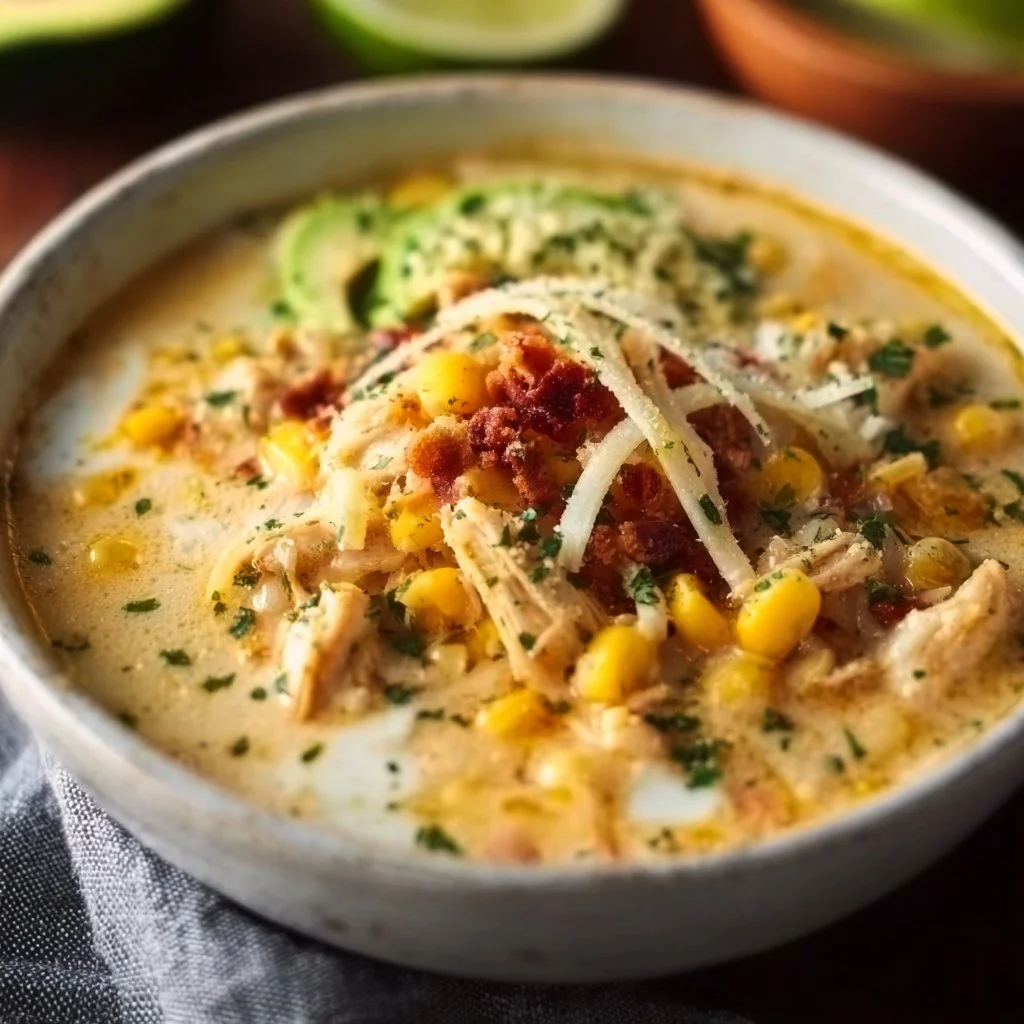 Mexican Street Corn White Chicken Chili