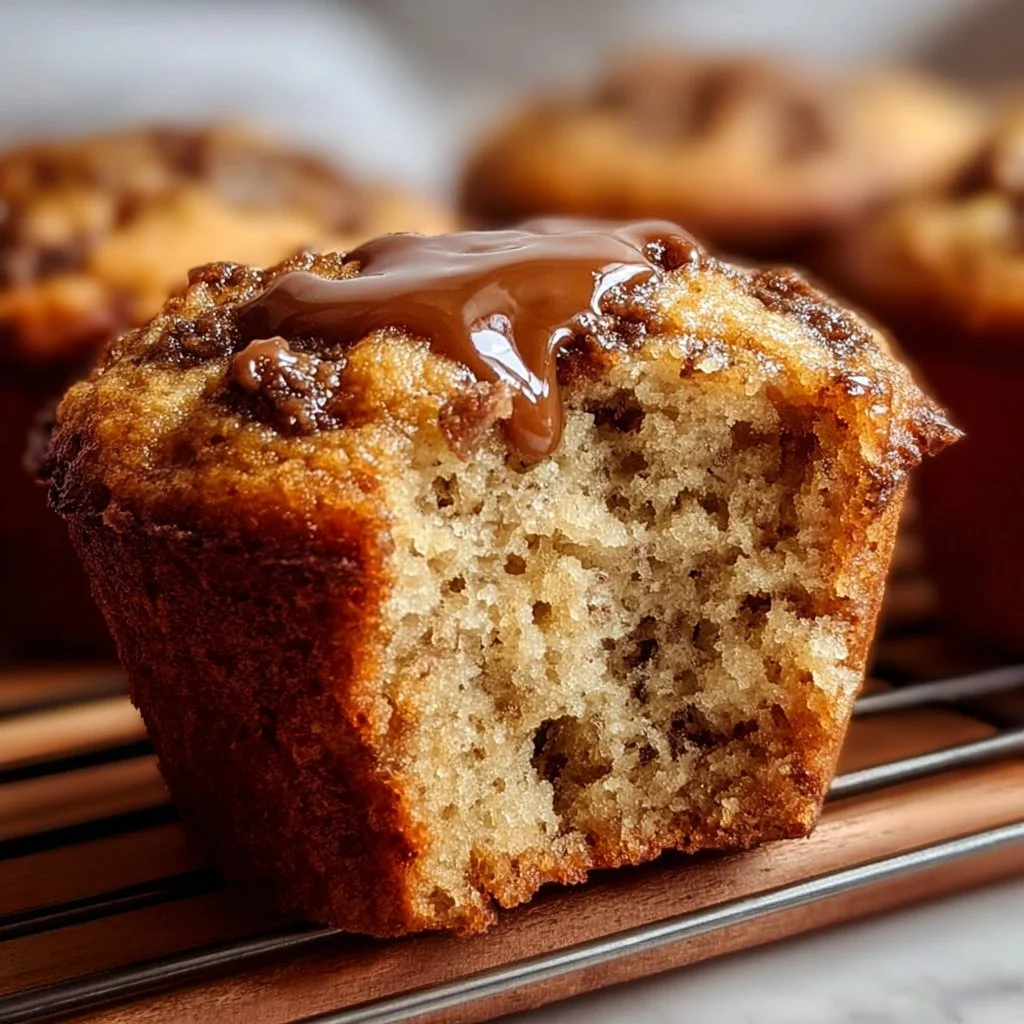 Moist Banana Bread Muffins