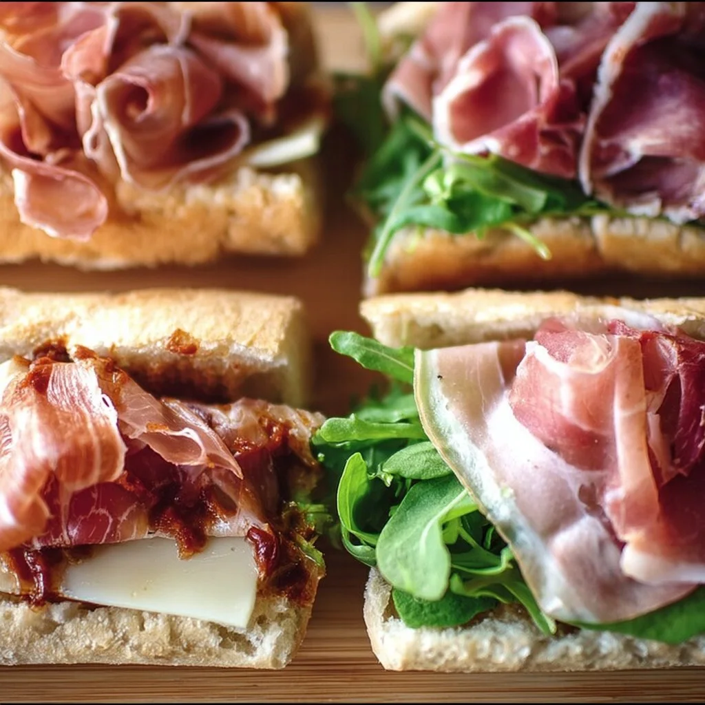 Prosciutto Picnic Sandwiches