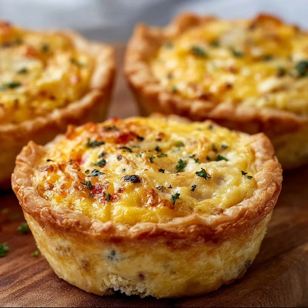 Quick Mini Chicken Quiches