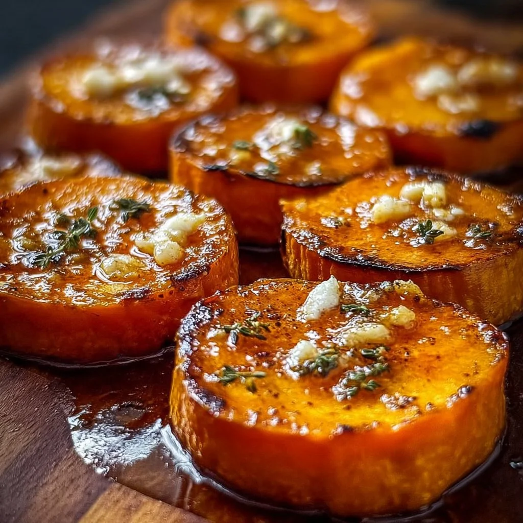 Roasted Sweet Potato Rounds