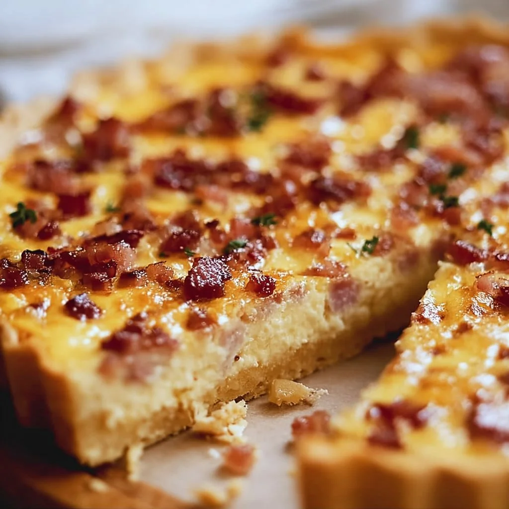 Savory Bacon and Cheese Quiche