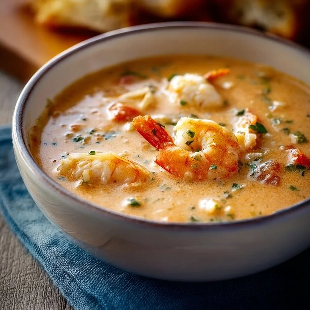 Shrimp and Crab Seafood Bisque