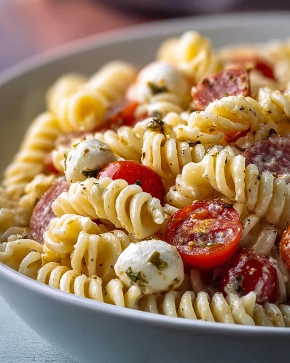 Simple Gluten Free Pasta Salad