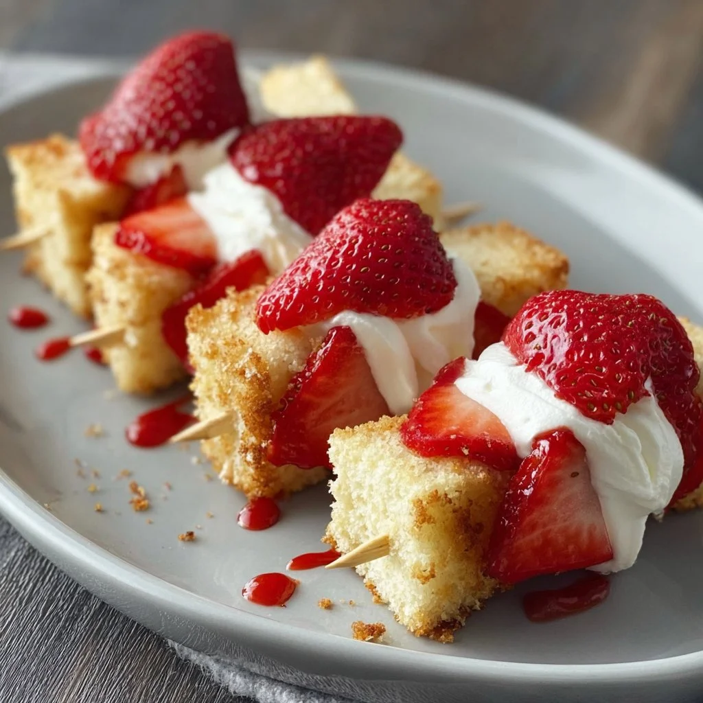 Strawberry Shortcake Kabobs