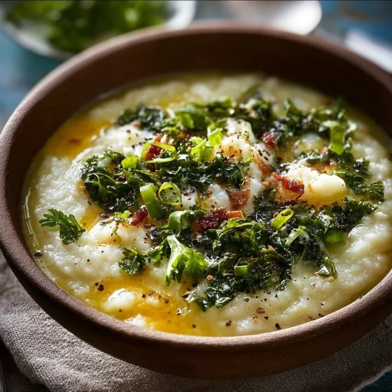 A delicious bowl of creamy delight with rich flavors and textures.